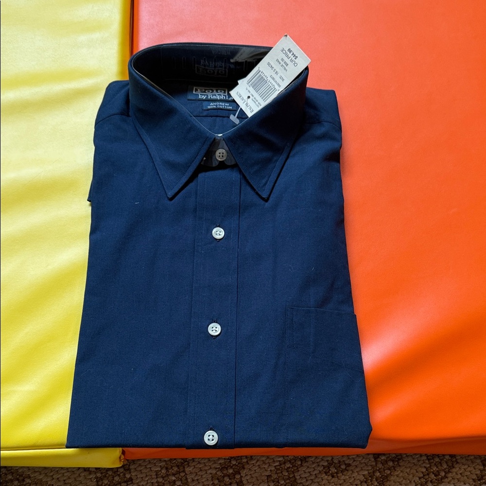 Ralph Lauren Dark Blue Dress Shirt
